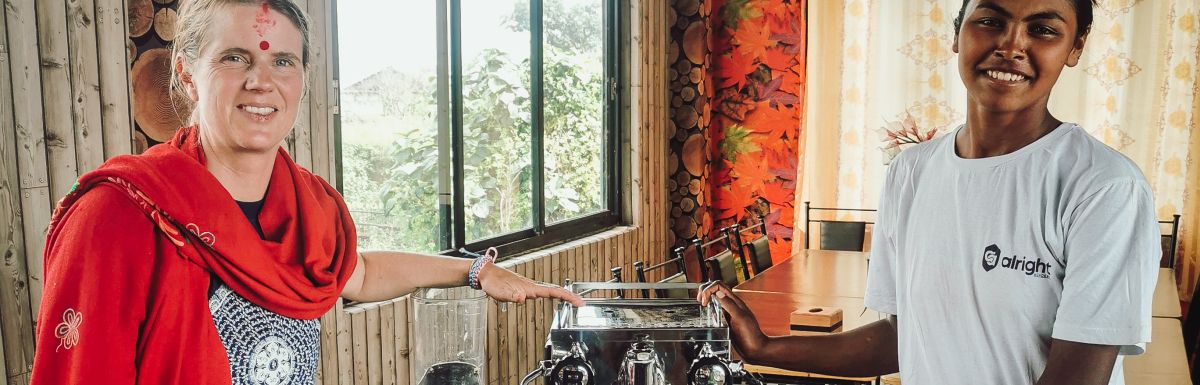 Caroline Santschi mit Anju